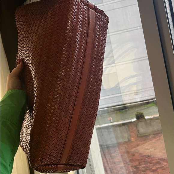 Madewell Handwoven Leather Tote - Picture 5 of 8